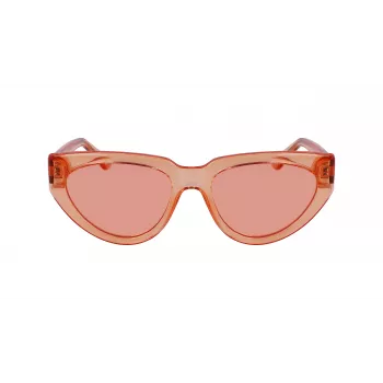 KARL LAGERFELD KL6100S-800 occhiali da sole donna rettangolari in acetato havana brown gradient 54/19/140 mm