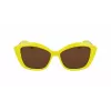 KARL LAGERFELD KL6102S-703 Occhiali da sole donna a occhio di gatto nero grigio sfumato 56mm