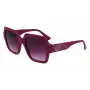 KARL LAGERFELD KL6104SR-501 Occhiali da sole donna squadrati nero/grigio 53mm