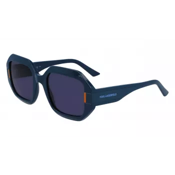 KARL LAGERFELD KL6124S-400 occhiali da sole donna blu 53 mm