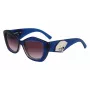 KARL LAGERFELD KL6127S521842 occhiali da sole donna - montatura nera, lenti sfumate grigie, 52 mm