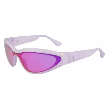 KARL LAGERFELD KL6128S-516 occhiali da sole unisex havana acetato marrone gradient 69 mm
