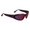 KARL LAGERFELD KL6128S-606 Occhiali da sole unisex Havana marrone acetato 69mm