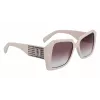 Occhiali da sole KARL LAGERFELD KL6140S531710 donna rettangolari nero/grigio 53 mm
