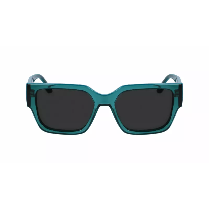 KARL LAGERFELD KL6142S-316 Occhiali da sole unisex rettangolari Havana 55mm