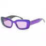 KARL LAGERFELD KL6164S-500 Occhiali da sole donna quadrati in acetato - Nero/Grigio 50mm