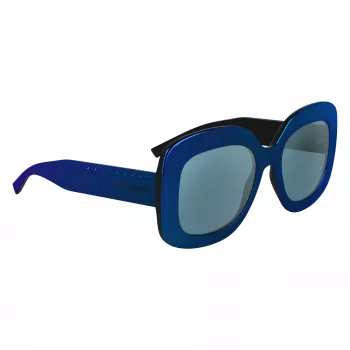 Occhiali da sole KARL LAGERFELD KL6165S-400 donna quadrati plastica montatura completa grigio lente sfumata 53/19/140 mm