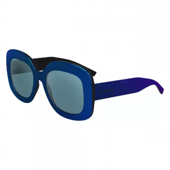 Occhiali da sole KARL LAGERFELD KL6165S-400 donna quadrati plastica montatura completa grigio lente sfumata 53/19/140 mm