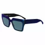 KARL LAGERFELD KL6181SN-400 Occhiali da sole da donna a gatto blu sfumato