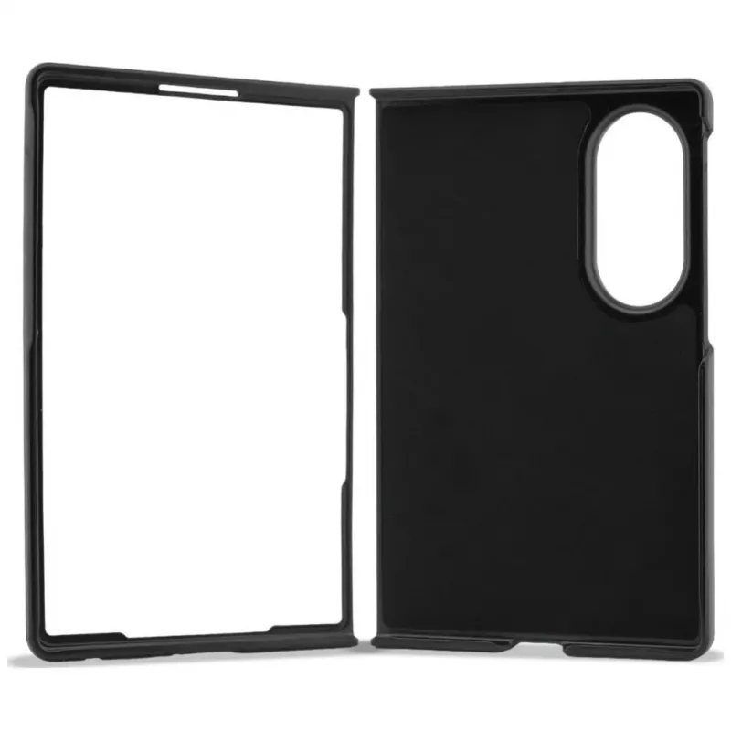 Karl Lagerfeld PU Saffiano Karl and Choupette custodia per Samsung Galaxy Z Fold8 nero