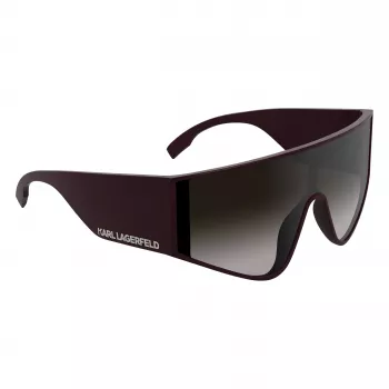Karl Lagerfeld Occhiali da sole unisex quadrati KL6209S-601 Nero/Grigio 65-19-140