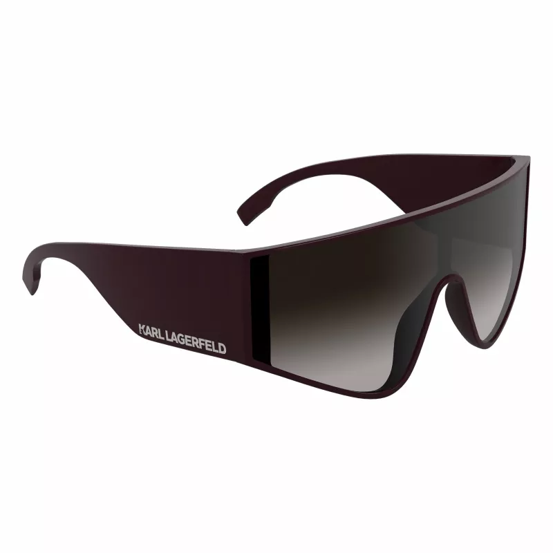 Karl Lagerfeld Occhiali da sole unisex quadrati KL6209S-601 Nero/Grigio 65-19-140