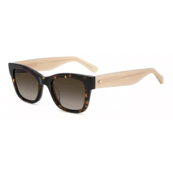 Kate Spade Aimee Square occhiali da sole in acetato KSAIMEES086 nero/grigio 50 mm