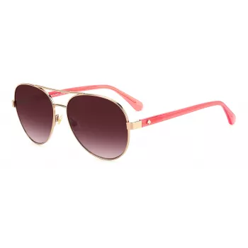Kate Spade AVERIE-S-AU2 occhiali da sole donna, quadrati, 58 mm