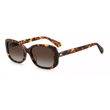 KATE SPADE Dionna Occhiali da sole donna S06JF2L havana acetato marrone sfumato 52mm