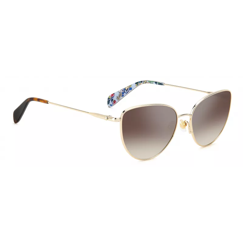 Kate Spade Hailey Occhiali da sole da donna Havana Marrone Sfumato 55mm
