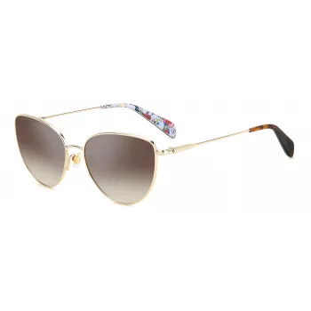 Kate Spade Hailey Occhiali da sole da donna Havana Marrone Sfumato 55mm