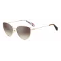 Kate Spade Hailey Occhiali da sole da donna Havana Marrone Sfumato 55mm