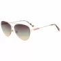 Occhiali da sole donna Kate Spade Janece JANECEGS3YG - montatura in acetato Havana, lenti marroni sfumate, 58 mm