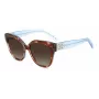 KATE SPADE SAVANNAGSIPRF Occhiali da sole donna - Montatura in acetato havana, lenti marroni sfumate, 57/17/140 mm
