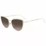 KATE SPADE Staci Occhiali da sole donna, squadrati, nero-grigio sfumato, 56 mm