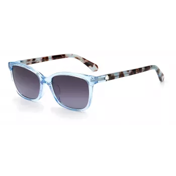 KATE SPADE TABITHASPJPF3 Occhiali da sole donna - Montatura in acetato havana, lenti marroni sfumate, 53 mm