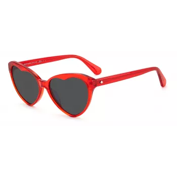 Kate Spade Velma Occhiali da sole donna VELMASC9AF7IR montatura nera lenti grigie sfumate 57/17/140 mm