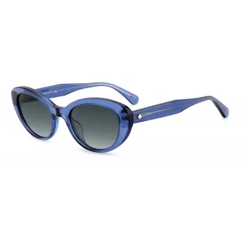 Kate Spade Occhiali da sole donna Crystal-S-PJP - montatura cristallo lenti grigie polarizzate 51/21/140 mm