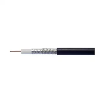 Kathrein LCM 17 A+ cavo coassiale 100 m per posa interrata, 75 Ohm, tripla schermatura, nero