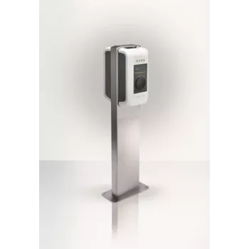 KEBA 90.786 Piede di supporto in acciaio inox per due Wallbox KeContact P30