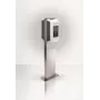 KEBA 90.786 Piede di supporto in acciaio inox per due Wallbox KeContact P30