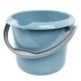 keeeper Secchio con beccuccio 5L Mika, Nordic Blue, Ø24 x 20 cm, secchio rotondo in plastica con beccuccio di precisione e manico ergonomico per casa, pulizia e giardino
