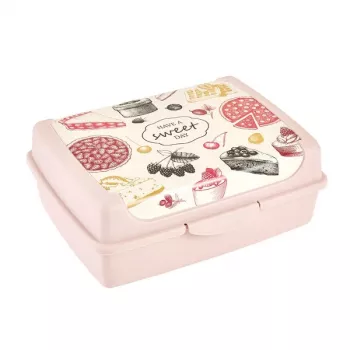 keeeper click-box midi 1L Carla Sweet Day contenitore per alimenti, rosa