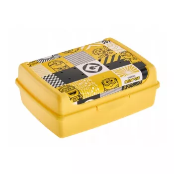 keeeper Contenitore per conservazione deco-click-box midi 1L Carla Minions Mosaik 17x13x7cm Giallo
