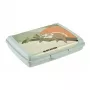 keeeper Scatola per conservazione Deco-Click-Box Mini 0,5L Carla 'Lazy Lui' 17x13x3,5cm verde