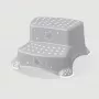 Sgabello a 2 gradini keeeper kids Igor Stars, grigio con motivo a stelle, portata 120 kg, piedini antiscivolo 1003113019600