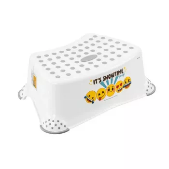 keeeper sgabello per bambini Tomek Emoji Showtime bianco