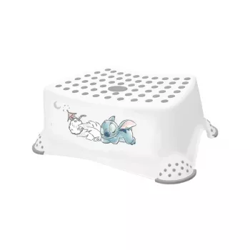 keeeper Seggiolino rialzatore per bambini Tomek Stitch, 40,5 x 28,5 x 14 cm, 80 kg, bianco con stampa