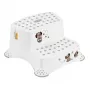 keeeper Panca a due gradini Igor Dogs, bianco, 40 x 37 x 21 cm, portata 120 kg, piedini antiscivolo