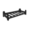 KEEEPER portabottiglie Rico per 6 bottiglie 60x28x14 cm nero
