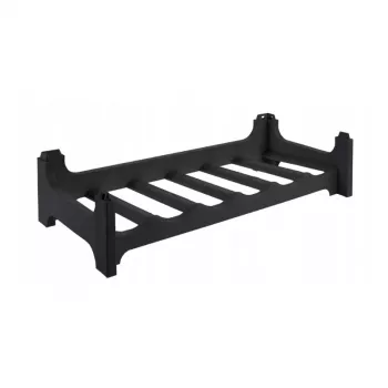 KEEEPER portabottiglie Rico per 6 bottiglie 60x28x14 cm nero