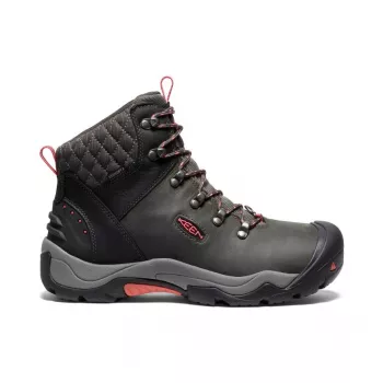 KEEN Revel III stivali invernali impermeabili donna, nero/rosa, 8