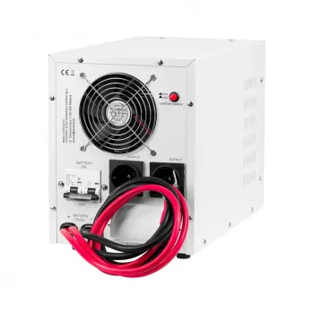 KEMOT PROsinus-2200 Inverter a onda sinusoidale pura con funzione di ricarica 12V, 230V, 2200VA/1600W