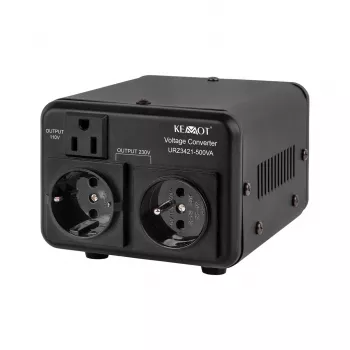 KEMOT Convertitore di tensione 400 W / 500 VA Step-Up & Step-Down 110V/230V