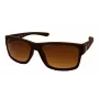 KENNETH COLE KC1246-5849F occhiali da sole da uomo quadrati Havana 58/17/138 mm