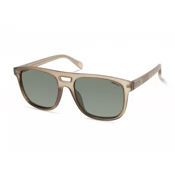 KENNETH COLE KC2975-5458N Occhiali da sole uomo - montatura nera, lenti grigie, 54 mm