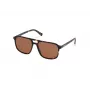 Kenneth Cole KC3013-5752E Occhiali da sole uomo - montatura nera, lenti grigie, 57 mm
