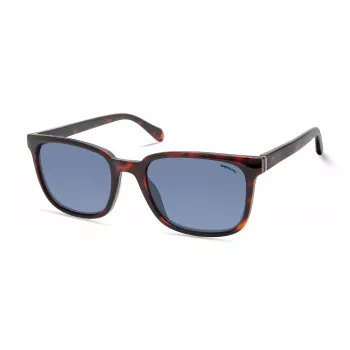 Occhiali da sole rettangolari da uomo Kenneth Cole KC2973-5452V nero lenti grigie sfumate 54mm
