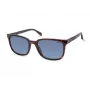 Occhiali da sole rettangolari da uomo Kenneth Cole KC2973-5452V nero lenti grigie sfumate 54mm