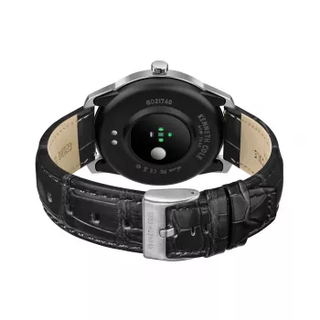 KENNETH COLE Orologio scheletrato automatico da uomo KCWGD2174061 - cassa in acciaio inox 45 mm, cinturino in pelle marrone